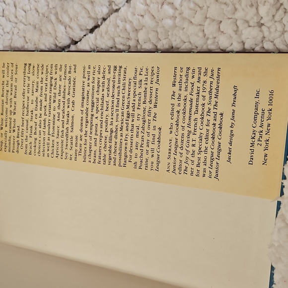 💞5/$10 THE WESTERN JUNIOR LEAGUE HARDCOVER COOKBOOK - Picture 4 of 4